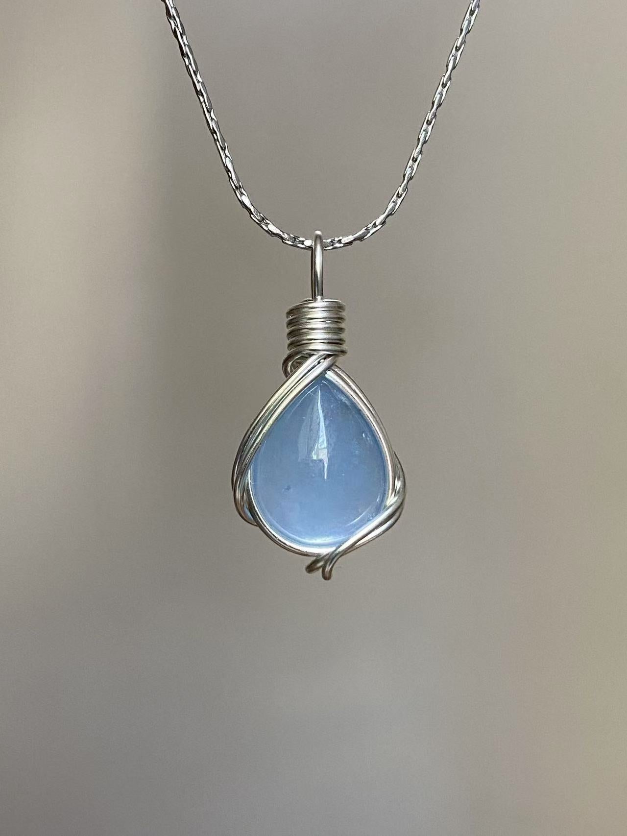 Linz-Light of the Droplet(handmade necklace Jewelry)
